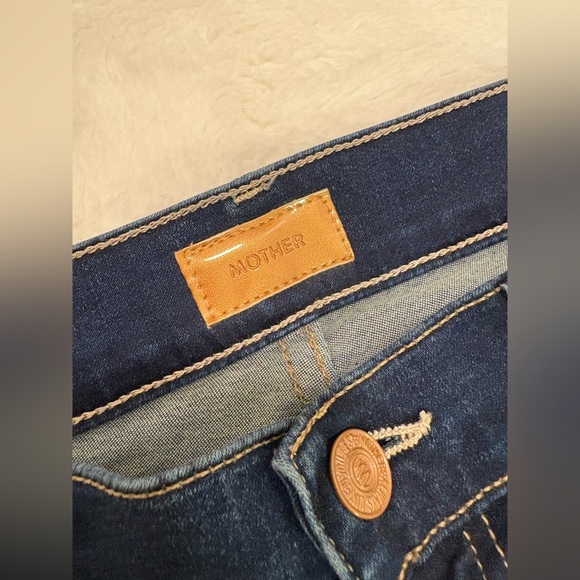 Mother Stunner Zip Ankle Step Fray Size 27 - Picture 13 of 16